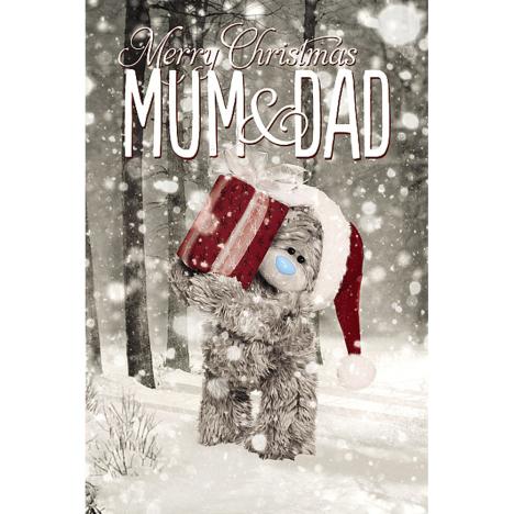 3D Holographic Mum & Dad Me to You Bear Christmas Card £3.79